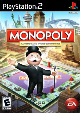 Monopoly box cover front